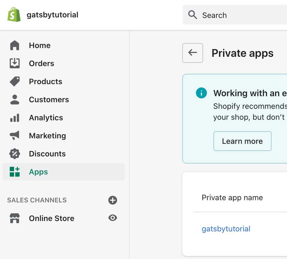 select private apps